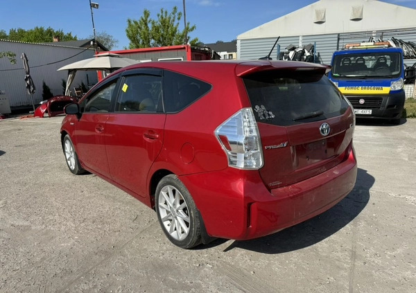 Toyota Prius+ cena 38369 przebieg: 150000, rok produkcji 2012 z Poznań małe 79